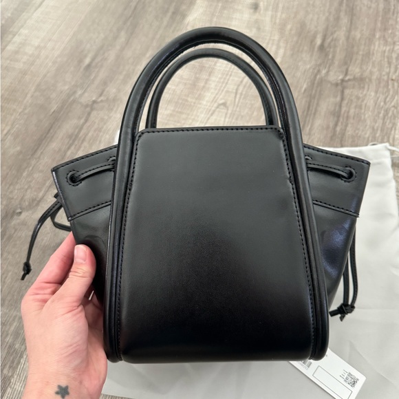 Charles & Keith Ashby Slouchy Tote Bag - Black - Size Medium - Picture 7 of 9